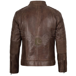 Premium Quality <b>Men</b> <b>Leather</b> <b>Jacket</b> Fashion Slim Fit Casual Streetwear and Outdoor Wear Elegant Style Fashion <b>Leather</b> <b>Jacket</b> - Product Image 6