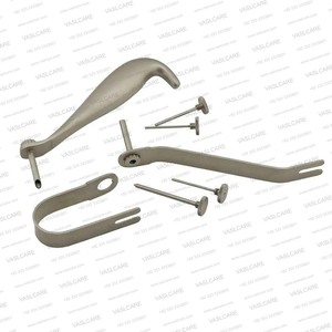 Kit d'Écarteurs Thoraciques en Acier Inoxydable avec Lames Interchangeables pour Thoracotomie - Product Image 2