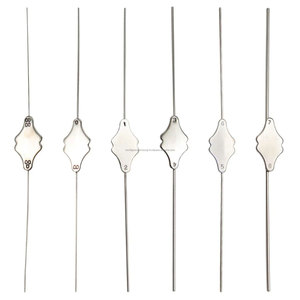 Ensemble de sondes lacrimales Bowman WPS, 6 pièces, en acier inoxydable, kit d'instruments chirurgicaux ophtalmiques ORL, certifié CE, pour usage hospitalier - Product Image 2