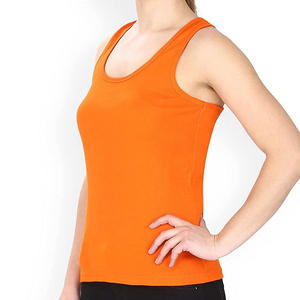 Latest Custom Design Solid Color Women's Tank Top High Quality Breathable OEM Front Plus Size Casual Quick Dry Eco-Friendly 100% - Product Image 5