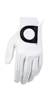 Guantes de Golf de Piel de Oveja Cabretta Blanca Personalizados de Primera Calidad, Antideslizantes, con Cierre de Botones, para Hombre, Empaque Original de Alta Gama - Product Image 3