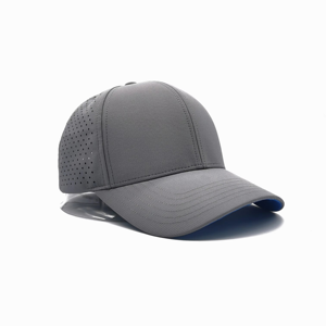 Casquette de baseball unisexe de haute qualité à 5/6 panneaux, avec trous découpés au laser, en polyester haute performance, pour le sport et le golf - Product Image 3