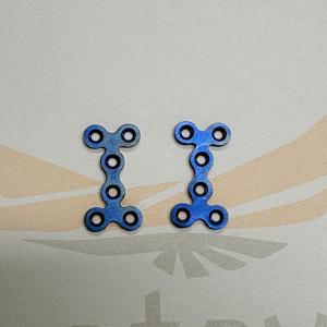 DENTAVEX CORPORATION Mini plaque de blocage en titane en forme de I de 1,5 mm pour la chirurgie maxillo-faciale, usage hospitalier - Product Image 4