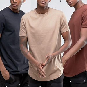 Camiseta de Manga Corta para Hombre, Cuello Redondo, Color Liso, Informal, de Algodón, Tejido Jersey - Product Image 4