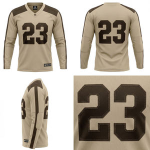 Conjunto de Uniforme de Fútbol Americano Personalizado con Sublimación Completa, Manga Corta, Bordado Resistente, Jersey de Tela Twill para Hombre - Product Image 6