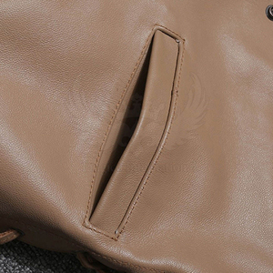 Gilet en cuir véritable pour homme, boutonné sur le devant, sans manches, style classique, vêtement d'extérieur, fabricant OEM, vente en gros, usine - Product Image 2