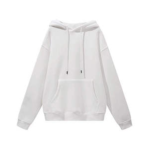 Sudadera con Capucha Oversize para Hombre, 100% Algodón, Tejido de Felpa, Térmica para Invierno, Logotipo Bordado en la Parte Delantera, Estilo Hip Hop - Product Image 4