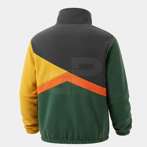 Veste en sherpa pour homme, style décontracté, tissu doux, idéale pour les tenues décontractées, le style urbain, les voyages et les superpositions quotidiennes. - Product Image 2