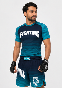 Ensemble de maillot et short d'entraînement pour hommes MMA, vêtements de sport athlétiques, vêtements de combat, vêtements d'entraînement d'équipe - Product Image 2