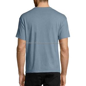 T-shirt d'été respirant et écologique en gros pour hommes, en coton doux, personnalisable, service OEM, manches longues, pas cher - Product Image 6