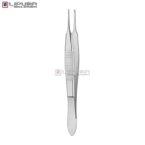 Pinces de fixation LESTER 1x2 Z, instruments chirurgicaux pour la manipulation des tissus délicats, prise en charge sécurisée - Product Image 4