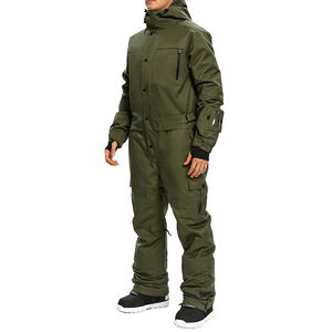 Combinaison de ski personnalisée de haute qualité, vente chaude, sport d'hiver en plein air, vêtements imperméables pour la neige, logo personnalisé, combinaison de snowboard isolée à capuche - Product Image 6