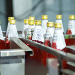 น้ำเมล็ดโหระพาบรรจุขวดแก้ว 290 มล./9.8 ออนซ์ 16 รสชาติ ผลิตจากโรงงาน มีตัวอย่างฟรี รับผลิตแบบ OEM ODM - Product Image 4