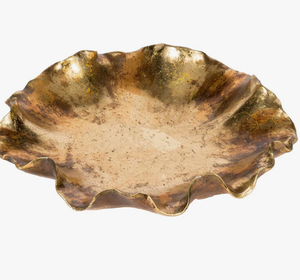 Bol de service en métal fait main, sans BPA, écologique, décoratif pour table à manger, mariage et fêtes, prix de gros - Product Image 3