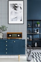 Papier peint vinyle PVC moderne de luxe à rayures et carreaux, ignifuge, anti-fumée et écologique pour la décoration intérieure et les espaces de divertissement