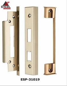 Extended <b>Strike</b> And Rebate <b>Plate</b> Design Stainless Steel Material <b>Door</b> Lock Latch <b>Strike</b> <b>Plate</b> - Product Image 2