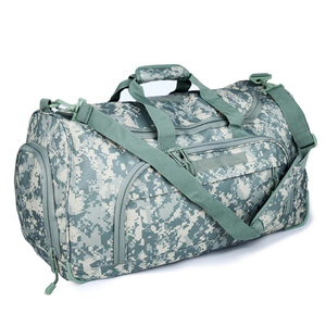 Sac de sport en nylon noir 600D, 30-40L, multi-poches, pour le sport, la gym, les voyages, sac à main avec bandoulière - Product Image 5