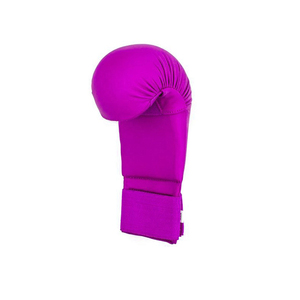 Gants de boxe violets unisexes en PU, équipement d'entraînement résistant à l'usure - Product Image 2
