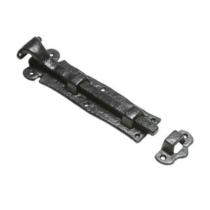 Coshik Exports Black Cast Iron Tower Bolt Heavy Duty Door <b>Window</b> <b>Latch</b> Antique Style Hardware for Shed Gate - Product Image 1