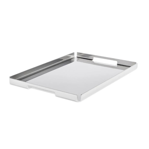 Premium Quality Hammered Rectangle Gold Metal <b>Serving</b> Tray With Handles Modern Decorative Bar <b>Platter</b> For Home Hotel Events - Product Image 3