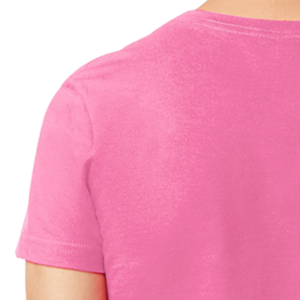 Camiseta Personalizada de Manga Larga con Cuello en V para Mujer, Mezcla de Poliéster/Algodón, Transpirable, de Secado Rápido, Antiencogimiento, Informal, Lisa, Verano, Talla Regular XL - Product Image 4