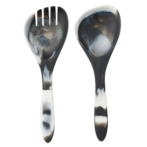 Resin Salad Server Set Custom Color <b>Mirror</b> Polish Party Kitchen Tools Dishwasher <b>Microwave</b> Safe - Product Image 3