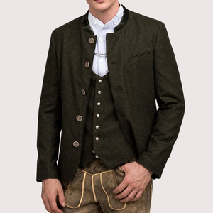 Men Traditional Trachten <b>Jacket</b> Bavarian Wholesale Supplier High Quality Loden Wool <b>Jacket</b> Men - Product Image 4