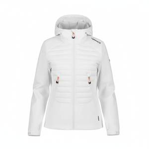 <span class=keywords><strong>Chaqueta</strong></span> Híbrida Acolchada <span class=keywords><strong>para</strong></span> <span class=keywords><strong>Mujer</strong></span>, Ligera, Impermeable, Transpirable, con Capucha, <span class=keywords><strong>para</strong></span> Invierno/Primavera, Senderismo <span class=keywords><strong>y</strong></span> Actividades al Aire Libre - Product Image 5