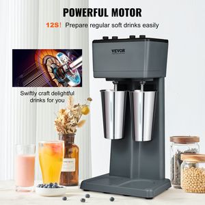 375 elettrico W X 2 Milkshake Maker 3-Speed Drink Mixer frullatore 2X820 ml tazze in acciaio inox per la casa commerciale - Product Image 2