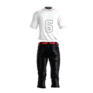 Tenue de sport d'été OEM de haute qualité, uniforme de baseball à séchage rapide, multicolores, sublimé, personnalisez vos propres designs, tissu polyester - Product Image 2