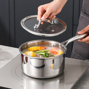 Compact Cooking Sauce Pan With Premium Quality Finish For Modern Kitchen And Home Dining Pan - Product Image 2