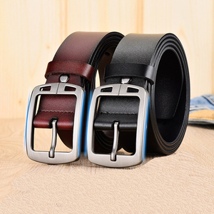 Cinturón Trenzado de Cuero Vacuno para Hombre con Hebilla de Aleación, Cinturón de Cuero Tejido Ajustable de 3.5 cm de Ancho para Uso Casual y Formal - Product Image 6