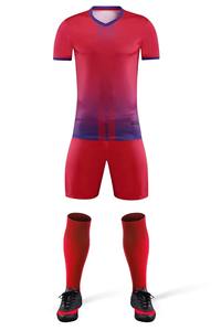 Tenue de football personnalisée, maillot de football par sublimation, ensembles d'uniformes d'entraînement de football - Product Image 3