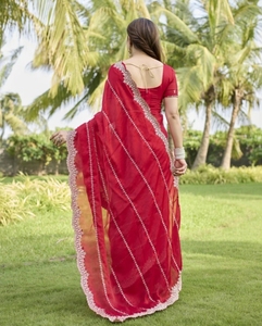 Sari indio bordado estilo Bollywood - Product Image 4