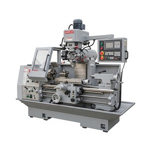 เครื่องกัดอเนกประสงค์ เครื่องกัดและเจาะความแม่นยำสูง สำหรับโลหะ ไม้ พลาสติก เครื่อง CNC ขนาดกะทัดรัดสำหรับโรงงาน - Product Image 1