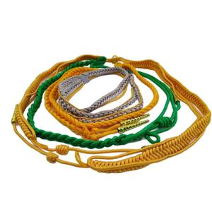 Cordón Aiguillette de Alta Calidad en Oro y Plata, Banda Ceremonial para Accesorios de Uniforme - Product Image 6