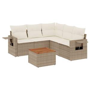 Conjunto de Sofás de Jardín Color Beige - Product Image 2