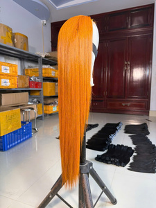 Cabello Humano Virgen Remy Vietnamita de la Mejor Calidad, HD Francés, Doble Trama, 200% de Densidad, Ondulado Suelto/Ondulado Natural para Mujer - Product Image 5