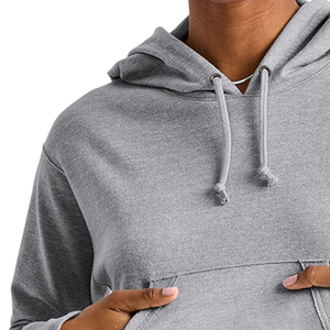 Sleeves Cotton Plain Crop <b>Top</b> for Women Plain Quick Dry Breathable Cropped Hoodies Wholesale Women Crop <b>Top</b> Hoodies - Product Image 4