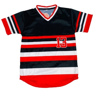 Camiseta de béisbol unisex con logotipo de la Universidad griega, ropa deportiva transpirable sublimada de diseño personalizado - Product Image 1