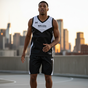 Uniforme de Baloncesto Ecológico de Tela, Conjunto de Camiseta de Baloncesto Personalizada de Poliéster Reciclado, Ropa Deportiva de Alto Rendimiento para Equipos - Product Image 6