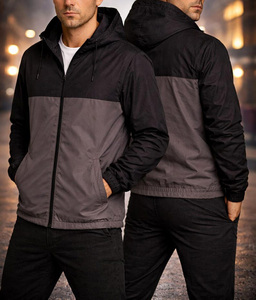 ชุดวอร์มผู้ชายผ้าไนลอนน้ำหนักเบา ระบายอากาศได้ดี แห้งเร็ว พิมพ์ลายลำลองสำหรับฤดูใบไม้ร่วง รับปักโลโก้ตามสั่ง ขายส่ง - Product Image 4