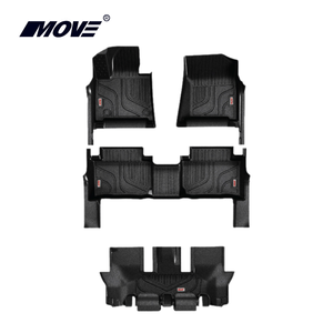 2024 + pour Hyundai SantaFe 7 places tapis de voiture sur mesure de haute qualité tous temps antidérapant sans odeur TPE fabriqué au Vietnam - Product Image 3