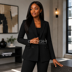 Blazer Formal de Doble Tono con Bordado de Logotipo Personalizado de Cosh International Delta Sigma Sorors Greek Apparel - Product Image 4
