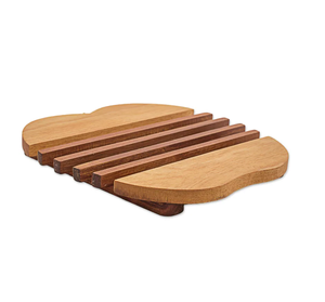 Wood Trivet For Hot Pots Cooking Protection Wooden Trivet <b>Table</b> Decoration <b>Dinner</b> <b>Table</b> Wood Trivets - Product Image 1