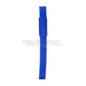 Sangles de musculation bleues robustes pour poignets, marque privée, vente en gros, sangles de soutien fitness - Product Image 3
