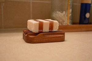 Porte-savon en bois pour salle de bain, cuisine et évier - Product Image 2