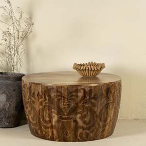 Mesa de Centro Moderna de Madera Maciza Extensible de Lujo – Mesa de Centro Hecha a Mano de Madera Maciza para el Hogar - Product Image 4