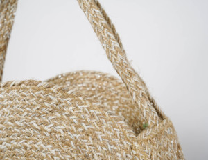 Sac de plage et de voyage bohème en jute fait main, écologique, de qualité supérieure, tendance 2026, pour femme, par un créateur de mode - Product Image 4