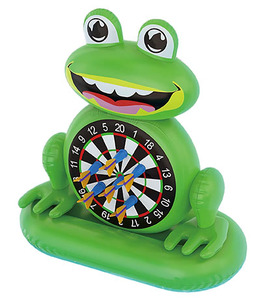 เกมยิงลูกดอกกบเป่าลมสำหรับเล่นชายหาด สระว่ายน้ำ และสนามหลังบ้าน - Product Image 1